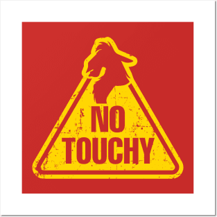 No Touchy Posters and Art